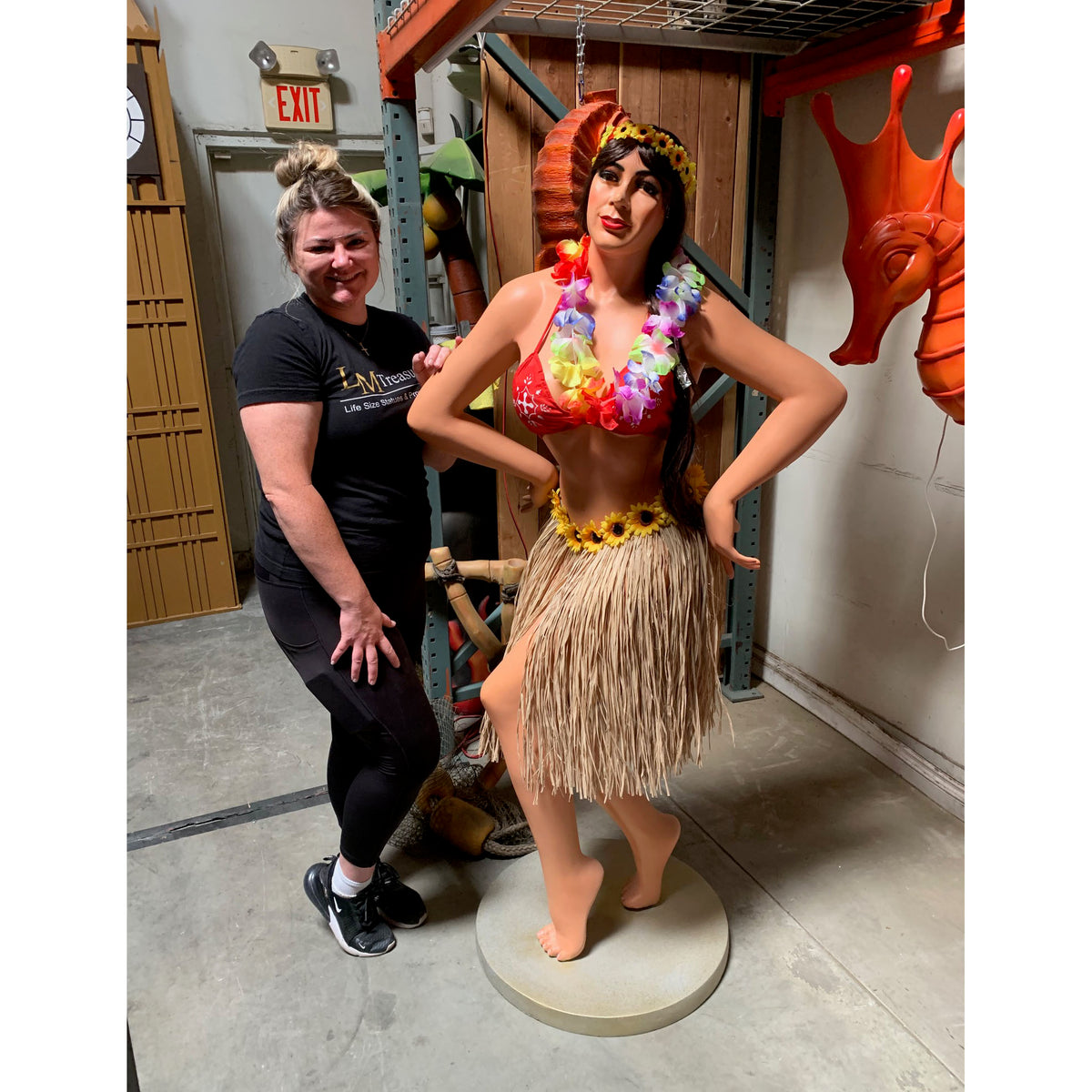 hula girl costume