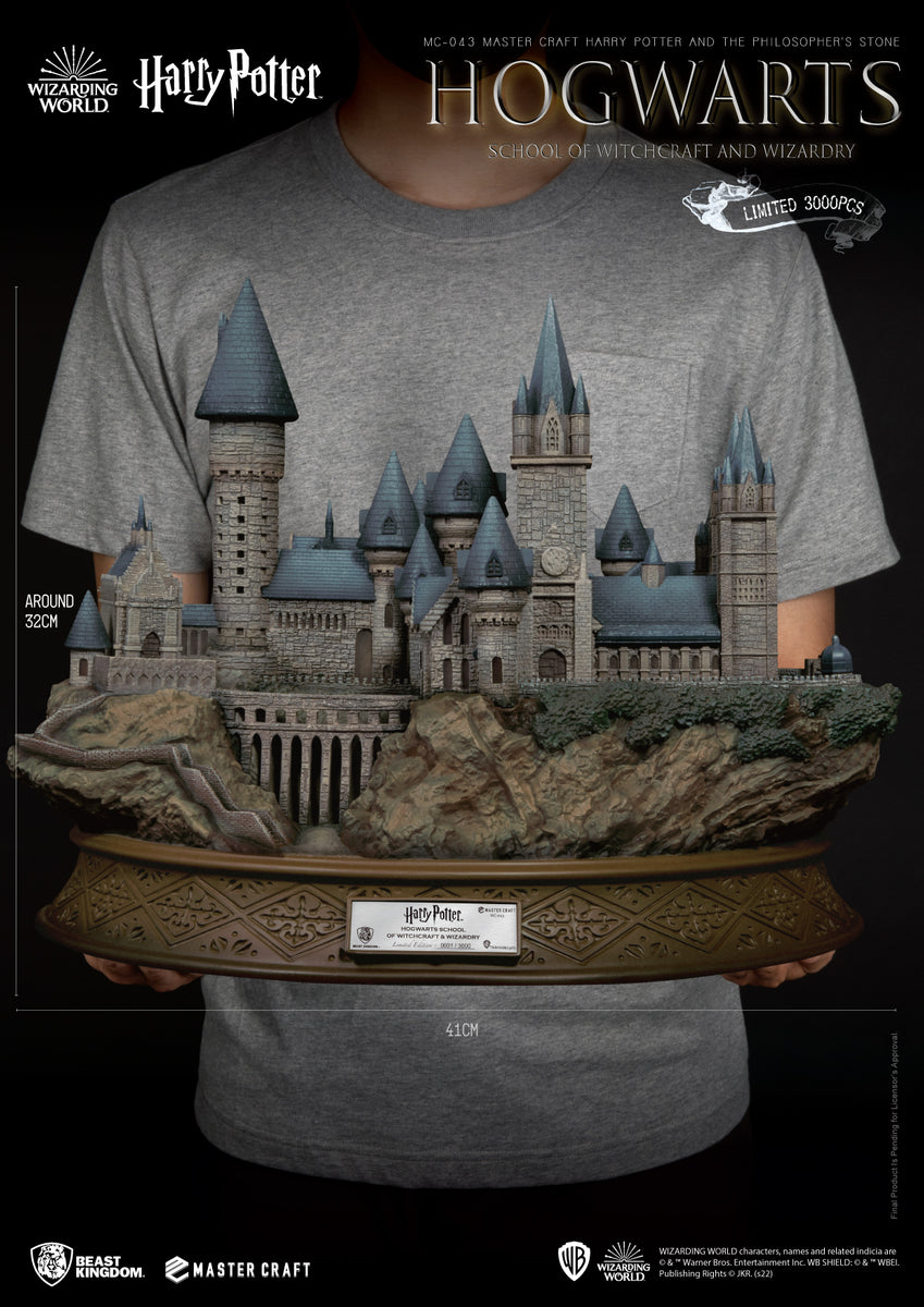 HARRY POTTER - Statuette Master Craft Château de Poudlard 32 cm - Le Manoir  des Comics