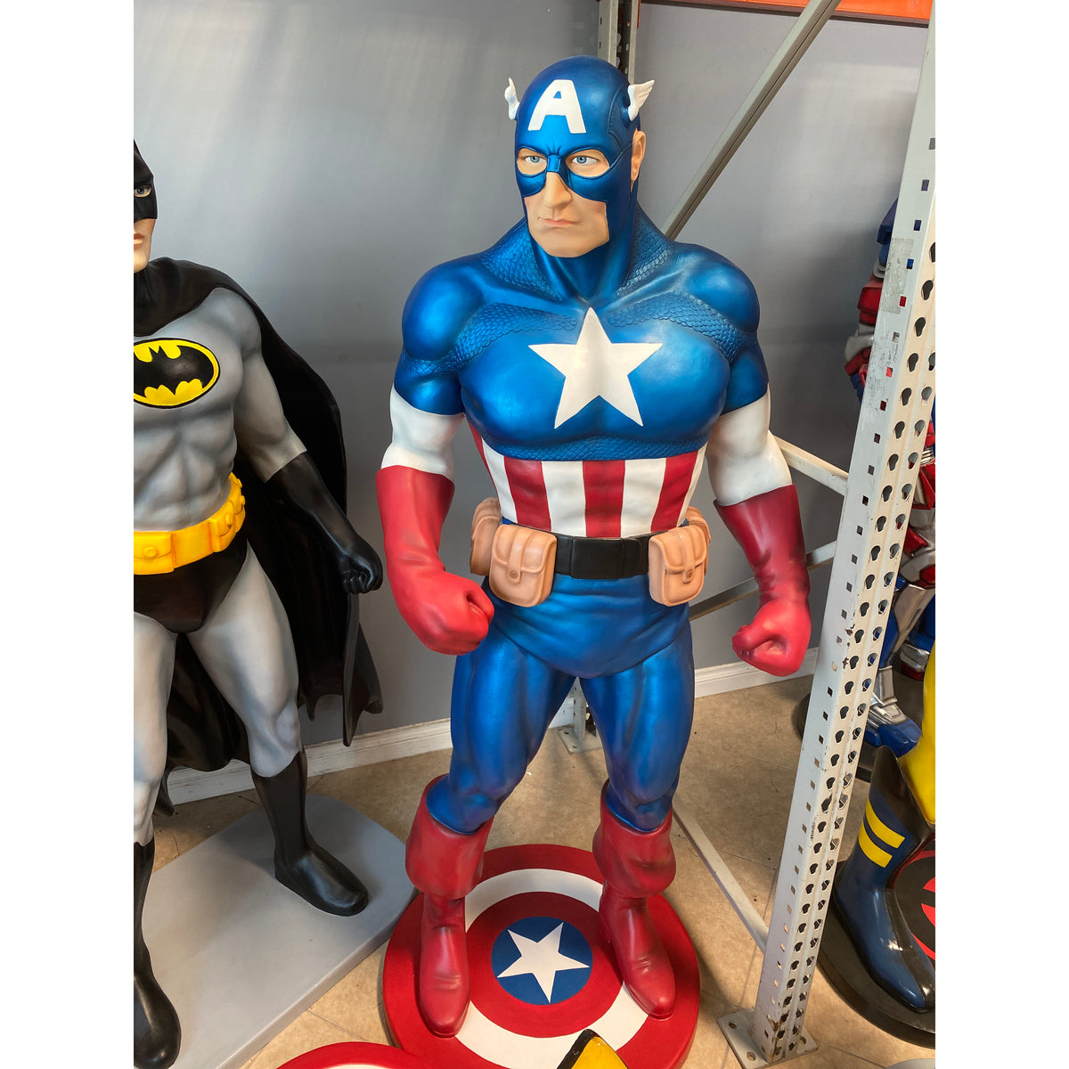 Life size 2024 superhero figures