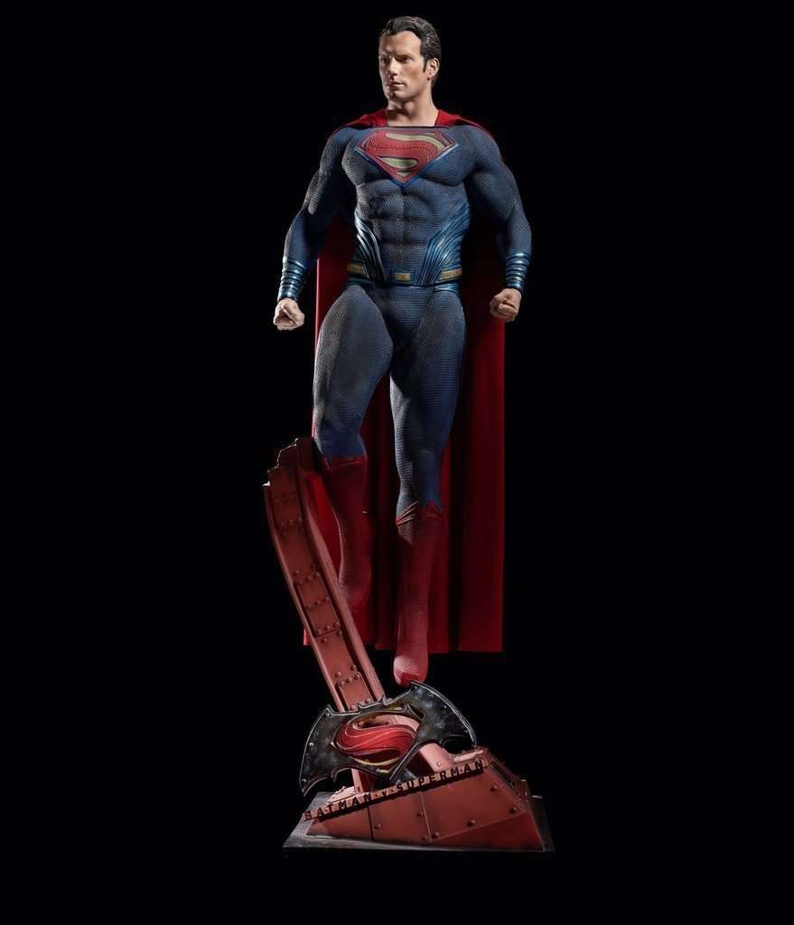 Life Size Justice League Superman Statue 1:1 Henry Cavill Full Size Prop