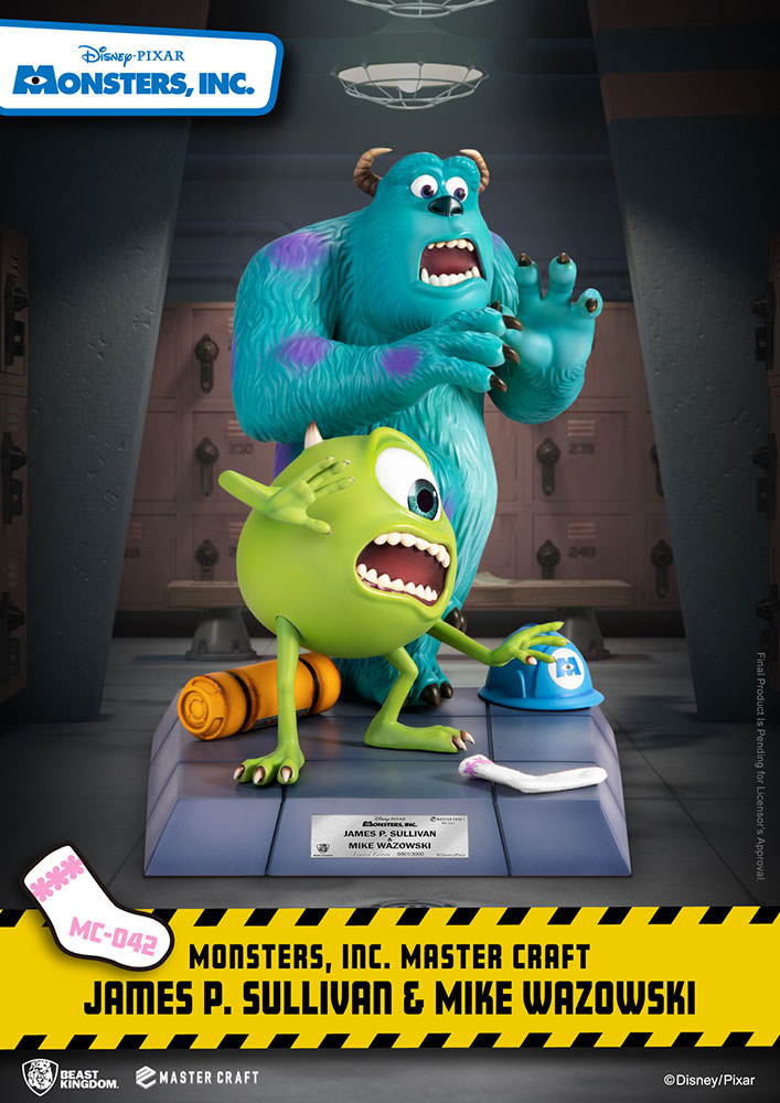 Disney Pixar Monsters, Inc. Master Craft James P. Sullivan & Mike