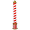 Candy Cane Twist Pillar Over Sized Statue