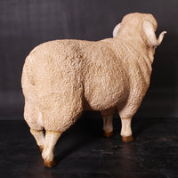 Merino Ram Life Size Statue