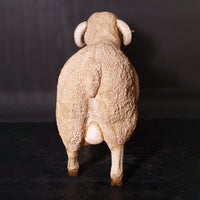 Merino Ram Life Size Statue