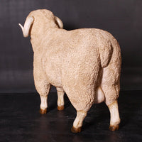 Merino Ram Life Size Statue