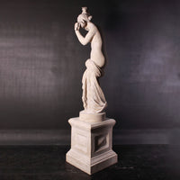 Stone Elizabeth on Base Life Size Statue