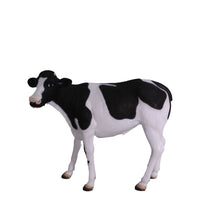 Baby Holstein Cow Life Size Statue