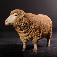 Merino Ewe Sheep Life Size Statue