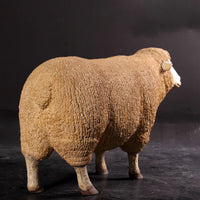 Merino Ewe Sheep Life Size Statue