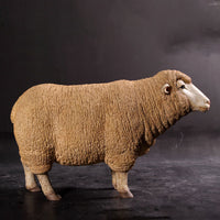 Merino Ewe Sheep Life Size Statue