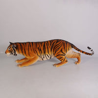 Crouching Bengal Tiger Life Size Statue