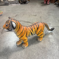 Standing Bengal Tiger Cub Life Size Statue