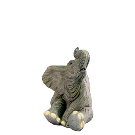 Sitting Elephant Fountain Statue