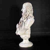 Leonardo Da Vinci Stone Bust Life Size Statue