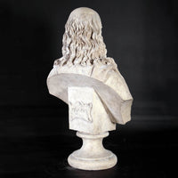 Leonardo Da Vinci Stone Bust Life Size Statue