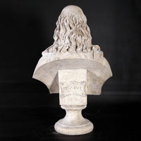 Leonardo Da Vinci Stone Bust Life Size Statue