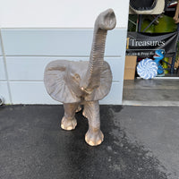 Walking Baby Elephant Statue