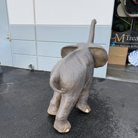 Walking Baby Elephant Statue