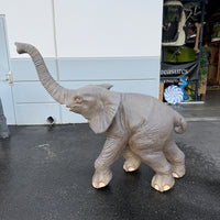 Walking Baby Elephant Statue