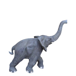 Walking Baby Elephant Statue