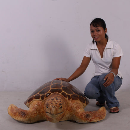 Loggerhead Sea Turtle Statue - LM Treasures 