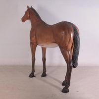 Horse Standing Life Size Statue