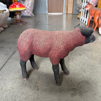 Brown Baby Texelaar Lamb Life Size Statue