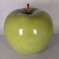 Large Green Apple Over Sized Statue