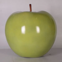 Large Green Apple Over Sized Statue