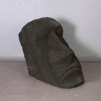 Easter Island Stone Head Display