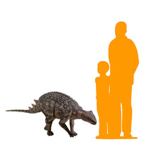 Minim Ankylosaur Dinosaur Life Size Statue