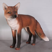 Red Fox Life Size Statue