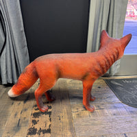 Red Fox Life Size Statue