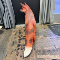 Red Fox Life Size Statue