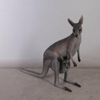 Small Kangaroo Life Size Statue