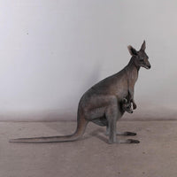 Small Kangaroo Life Size Statue