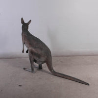 Small Kangaroo Life Size Statue