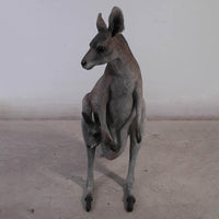 Small Kangaroo Life Size Statue