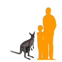 Small Kangaroo Life Size Statue