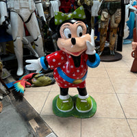 Pre-Owned Cartoon Female Mouse Statue