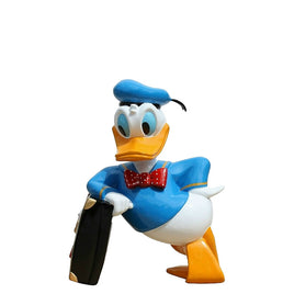 Cartoon White Duck Life Size Statue