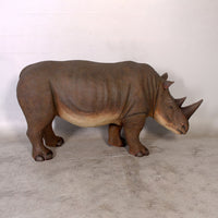 Baby Rhinoceros Life Size Statue