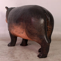 Baby Hippo Life Size Statue