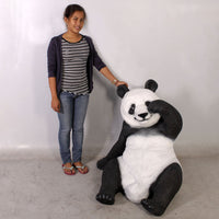 Slouching Panda Life Size Statue