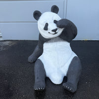 Slouching Panda Life Size Statue