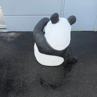 Slouching Panda Life Size Statue