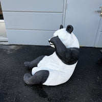 Slouching Panda Life Size Statue