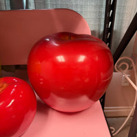 Medium Red Apple Over Sized Statue