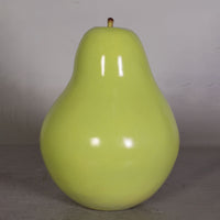 Small Green Pear Over Sized Statue