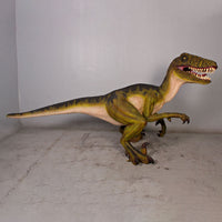 Green Dromarosaurus Dinosaur Life Size Statue